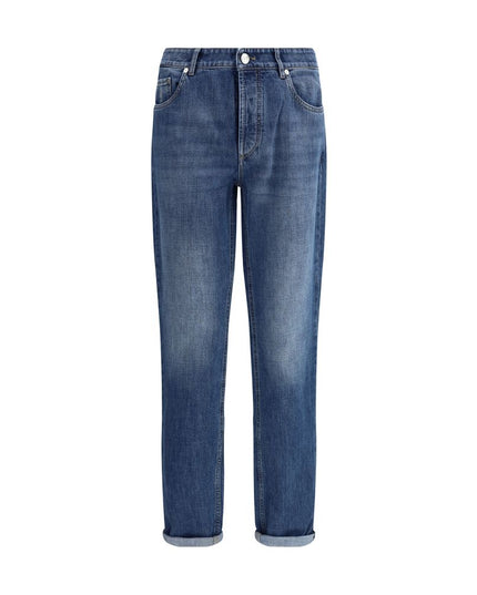 Brunello Cucinelli Cuffed Jeans