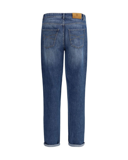 Brunello Cucinelli Cuffed Jeans