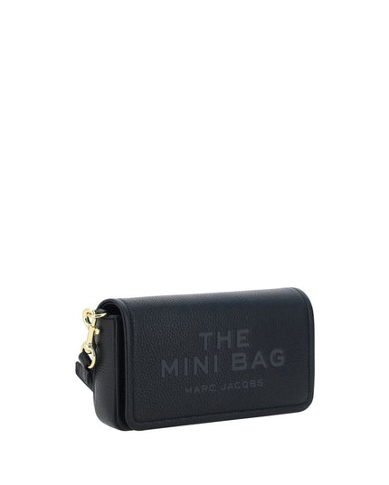 Marc Jacobs Black Calf Leather Bos Taurus Shoulder Bag