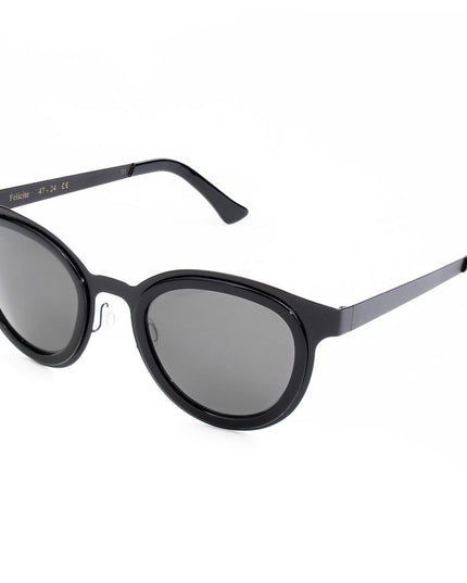 LGR Black Stainless Steel Sunglasses