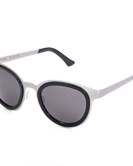 LGR Gray Stainless Steel Sunglasses