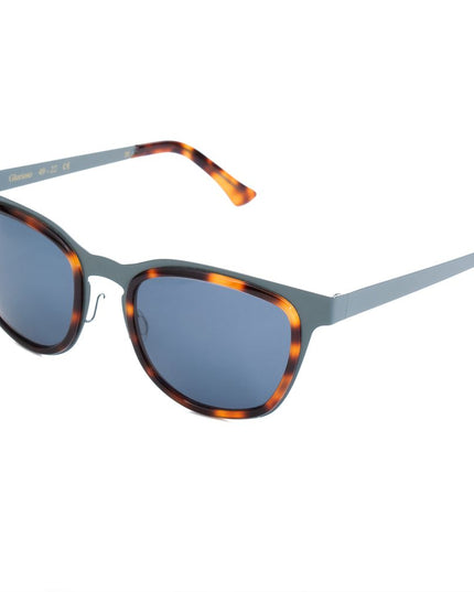 LGR Blue Stainless Steel Sunglasses
