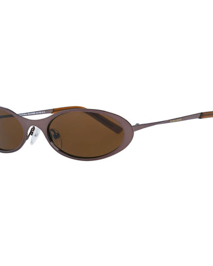 More & More Brown Metal Sunglasses