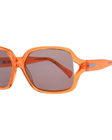 More & More Orange Plastic Sunglasses
