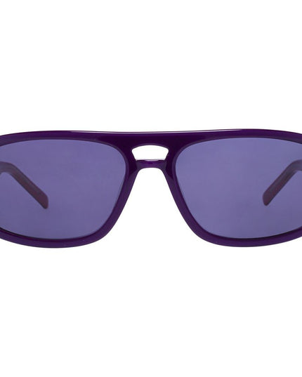 More & More Purple Plastic Sunglasses