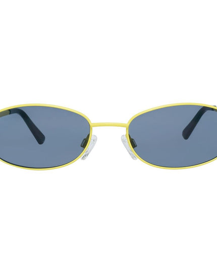 More & More Yellow Metal Sunglasses