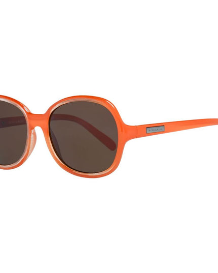 More & More Orange Plastic Sunglasses