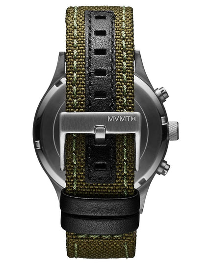 MVMT Green Fabric Dress Watch