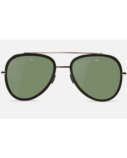 Vuarnet Black Stainless Steel Sunglasses