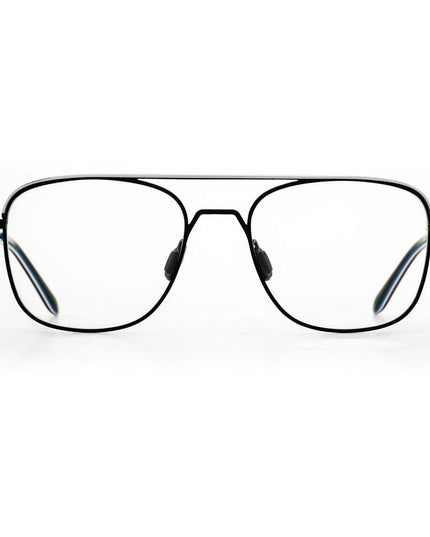 Vuarnet Black Stainless Steel Glasses (Frames)