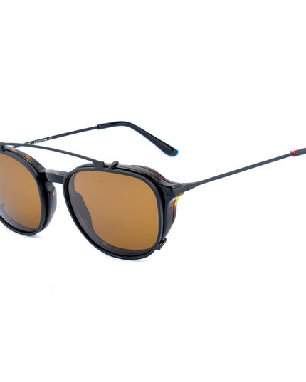 Vuarnet Black Stainless Steel Glasses (Frames)