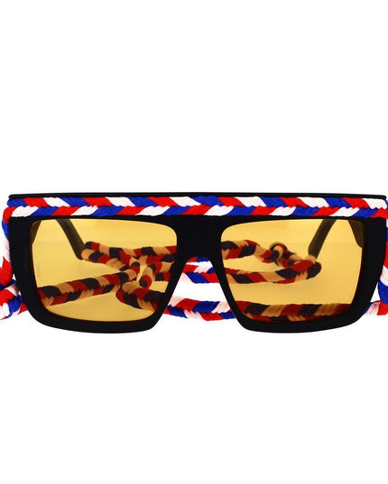 M Missoni Black Resin Sunglasses