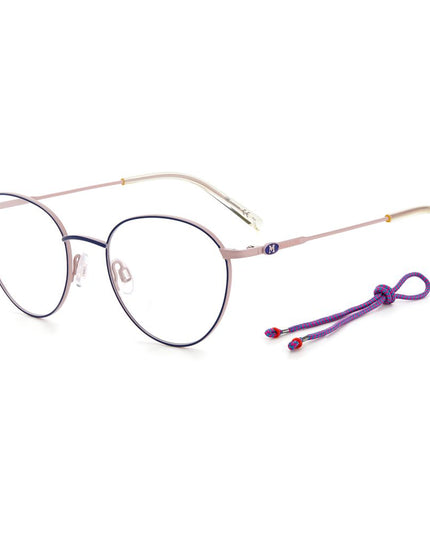 M Missoni Blue Metal Glasses (Frames)