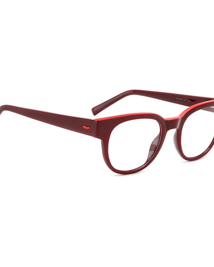 M Missoni Red Resin Glasses (Frames)