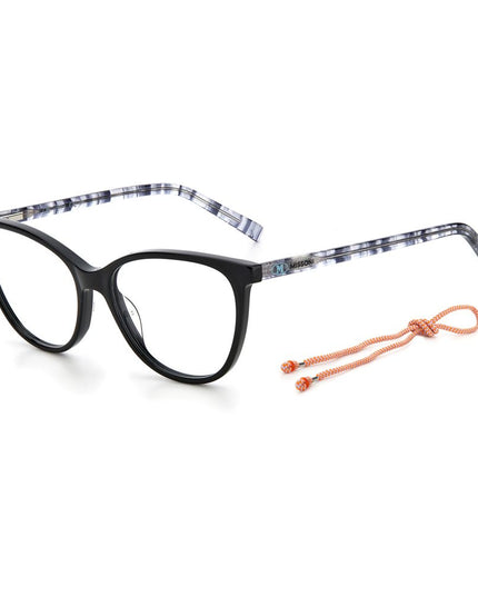M Missoni Black Acetate Glasses (Frames)