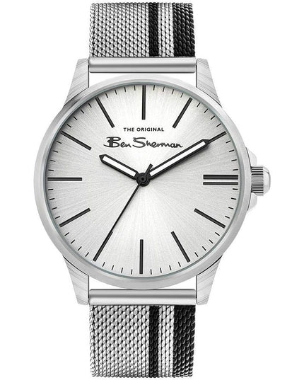Ben Sherman Gray Stainless Steel Dress Watch