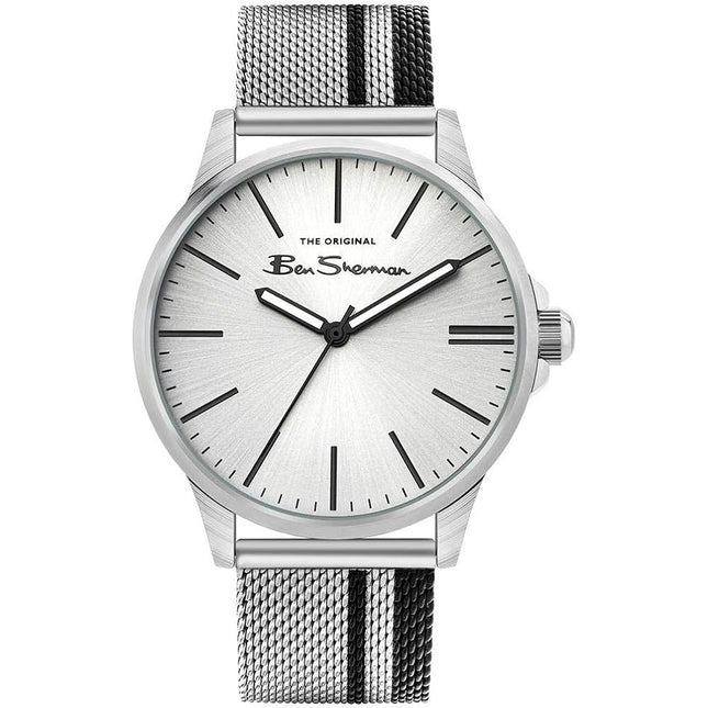 Ben Sherman Gray Stainless Steel Dress Watch