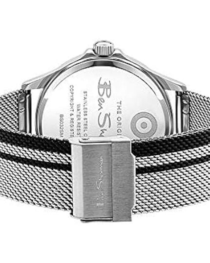 Ben Sherman Gray Stainless Steel Dress Watch