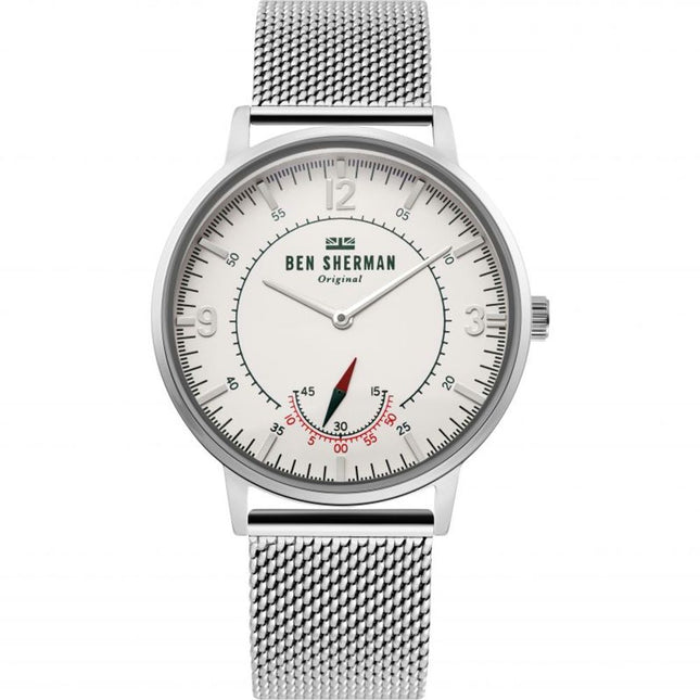 Ben Sherman Silver Stainless Steel Watch