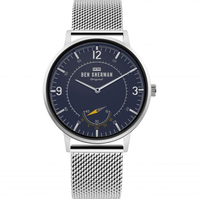 Ben Sherman Silver Stainless Steel Watch