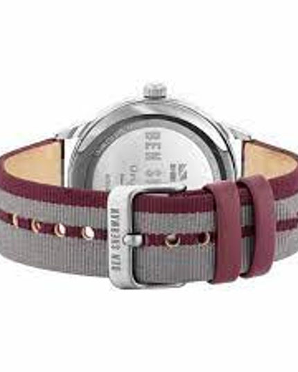 Ben Sherman Gray Fabric Dress Watch