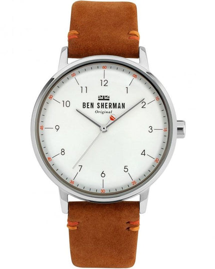 Ben Sherman Brown Fabric Dress Watch
