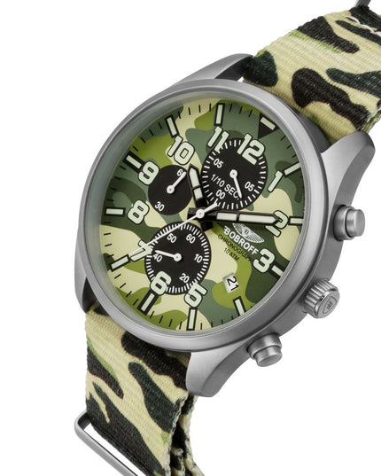 Bobroff Army Nylon Sport Watch