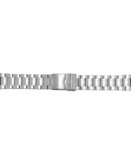 Bobroff Silver Stainless Steel Bracelet Watch