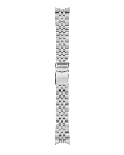 Bobroff Silver Stainless Steel Bracelet Watch