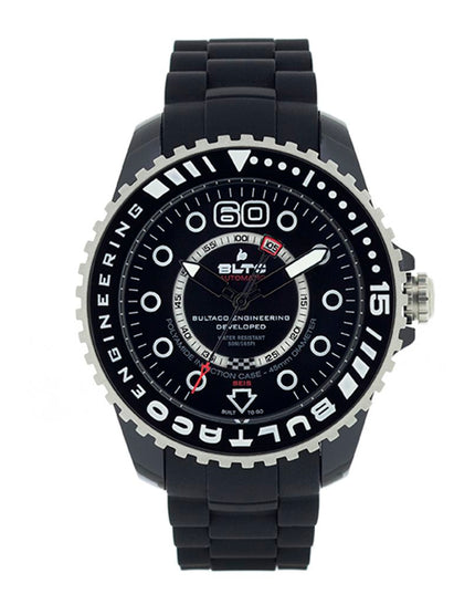 Bultaco Black Synthetic Sport Watch