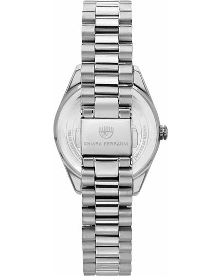 Chiara Ferragni Silver Stainless Steel Dress Watch