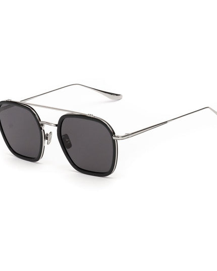 Belstaff Gray Stainless Steel Sunglasses