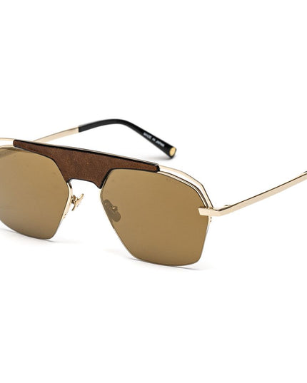 Belstaff Gold Titanium Sunglasses