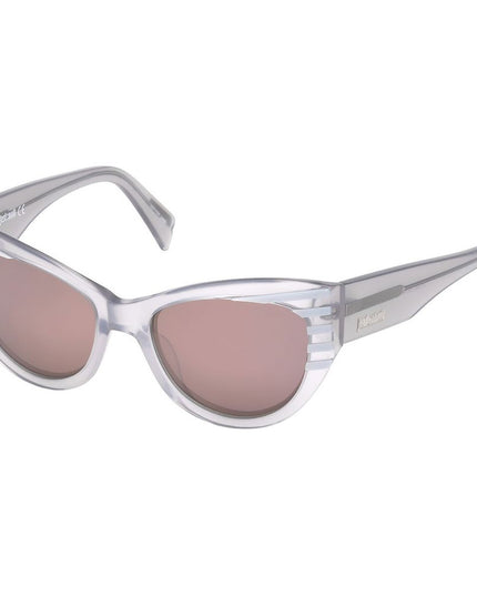 Just Cavalli Gray Plastic Sunglasses
