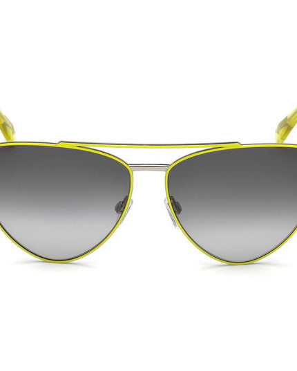 Just Cavalli Yellow Metal Sunglasses
