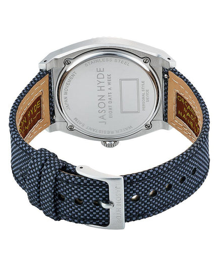 Jason Hyde Blue Polycarbonate Dress Watch