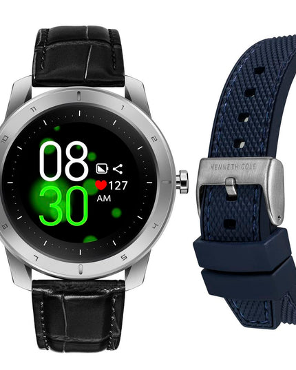 Kenneth Cole Blue Synthetic Digital Watch