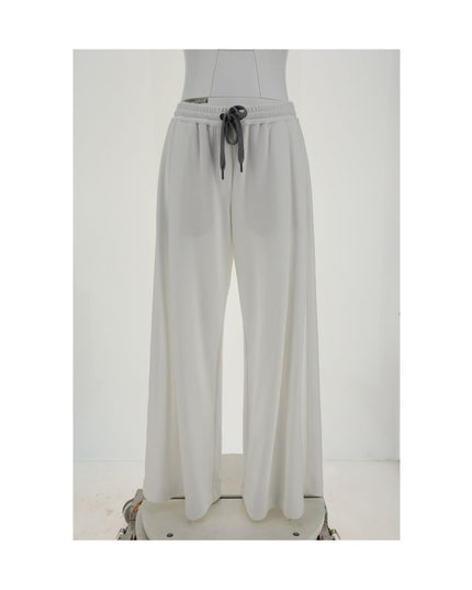 Brunello Cucinelli White Cotton Casual Pants