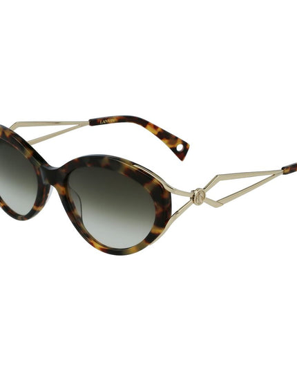 Lanvin Brown Acetate Sunglasses