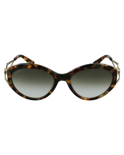 Lanvin Brown Acetate Sunglasses