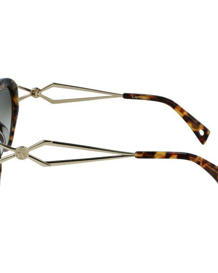 Lanvin Brown Acetate Sunglasses