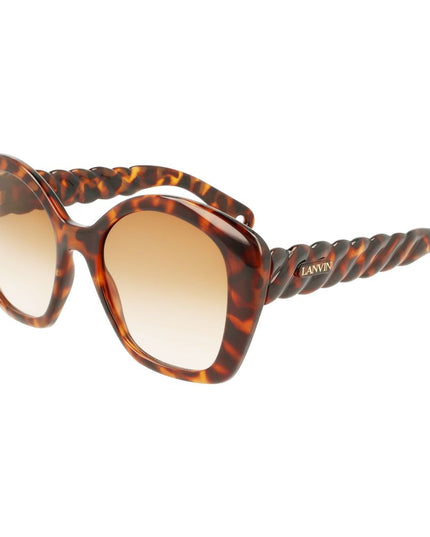 Lanvin Brown Bio Injected Sunglasses