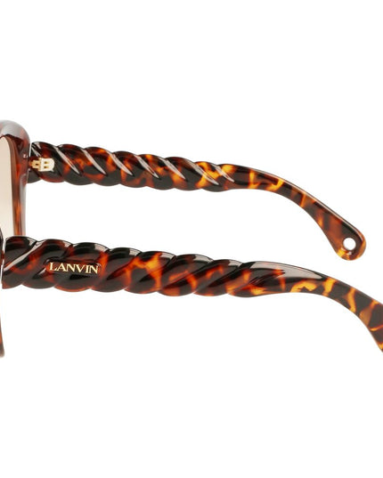 Lanvin Brown Bio Injected Sunglasses