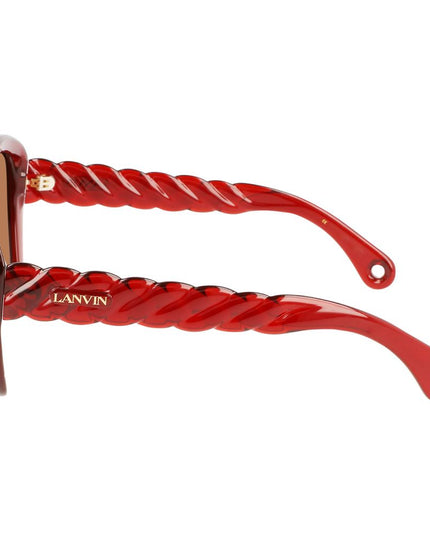 Lanvin Red Bio Injected Sunglasses