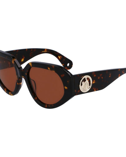 Lanvin Brown Acetate Sunglasses