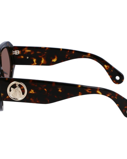 Lanvin Brown Acetate Sunglasses
