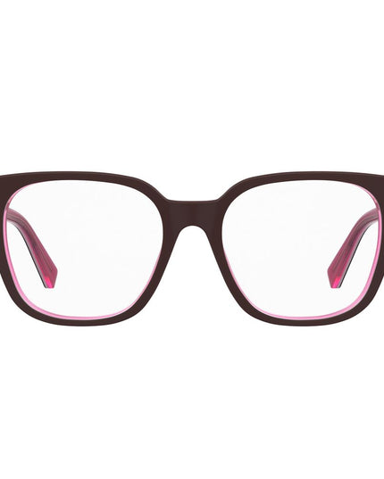 Love Moschino Burgundy Acetate Glasses (Frames)