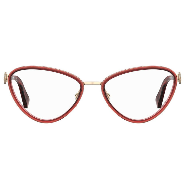 Moschino Burgundy Metal Glasses (Frames)