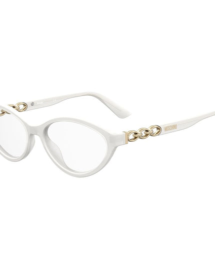 Moschino White Acetate Glasses (Frames)