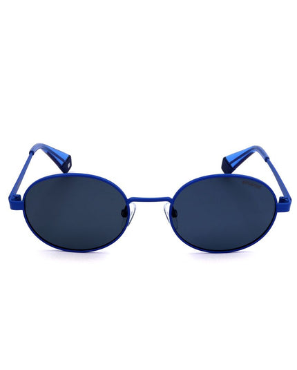 Polaroid Blue Metal Sunglasses